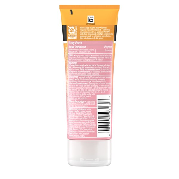 Neutrogena Invisible Daily Defense Sunscreen Lotion, SPF 60+, 3 oz