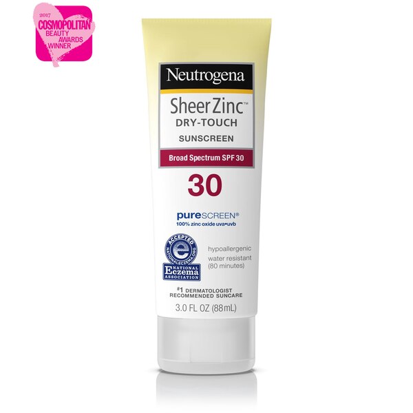 Neutrogena Sheer Zinc Dry-Touch Sunscreen, 3 OZ
