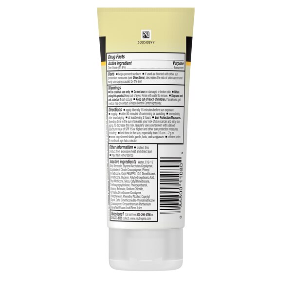 Neutrogena Sheer Zinc Dry-Touch Sunscreen, 3 OZ