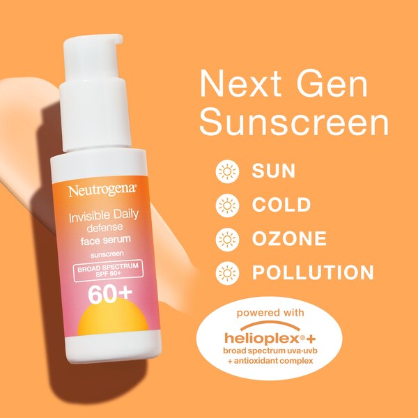 Neutrogena Invisible Daily Defense Face Serum with SPF 60+