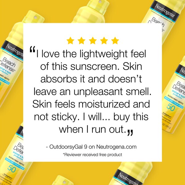 Neutrogena Beach Defense Body Sunscreen Lotion with SPF 50