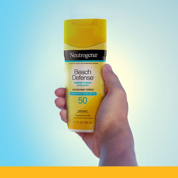 Neutrogena Beach Defense Body Sunscreen Lotion with SPF 50