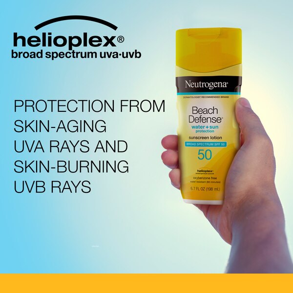 Neutrogena Beach Defense Body Sunscreen Lotion with SPF 50