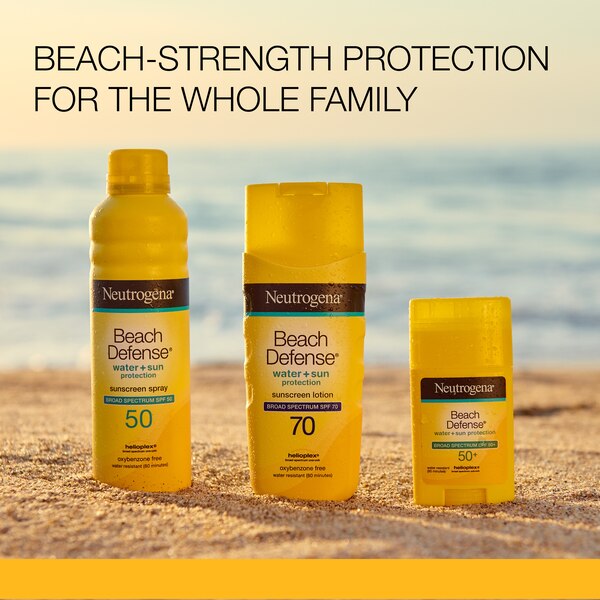 Neutrogena Beach Defense Body Sunscreen Lotion with SPF 50