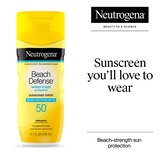 Neutrogena Beach Defense Body Sunscreen Lotion with SPF 50, thumbnail image