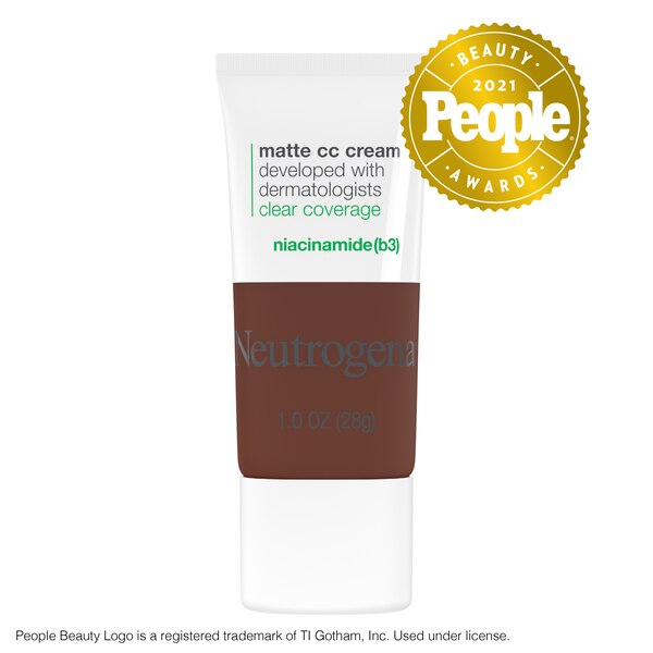 Neutrogena Clear Coverage Flawless Matte CC Cream, 1 OZ
