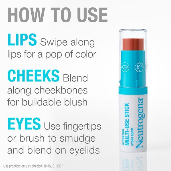 Neutrogena Hydro Boost Hydrating Multi-Use Stick, Temptation, 0.26 oz
