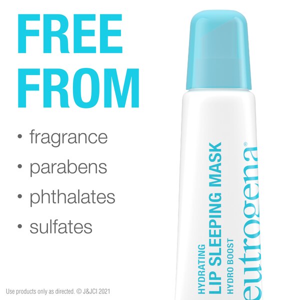 Neutrogena Hydro Boost Hydrating Clear Lip Sleeping Mask Tube, 0.35 oz