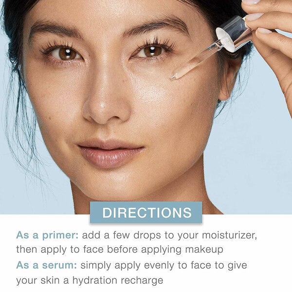 Neutrogena Hydro Boost Glow Primer + Serum, Hyaluronic Acid, 1 OZ