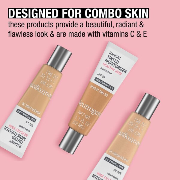 Neutrogena Radiant Tinted Face Moisturizer with SPF 25