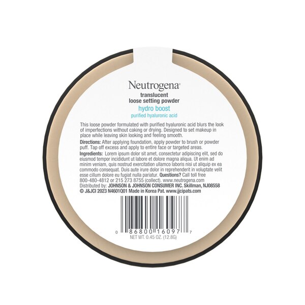 Neutrogena Hydro Boost Translucent Loose Setting Powder