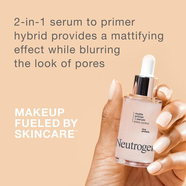 Neutrogena Shine Control Matte Booster Face Primer & Serum, 1 OZ