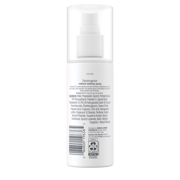 Neutrogena Radiant Makeup Setting Spray with Peptides