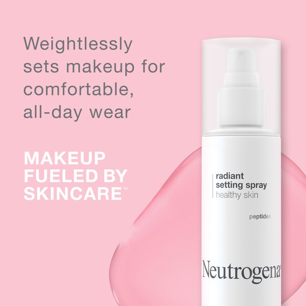 Neutrogena Radiant Makeup Setting Spray with Peptides