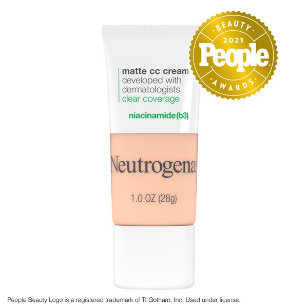 Neutrogena Clear Coverage Flawless Matte CC Cream, 1 OZ
