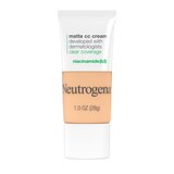 Neutrogena Clear Coverage Flawless Matte CC Cream, 1 OZ, thumbnail image 1 of 5