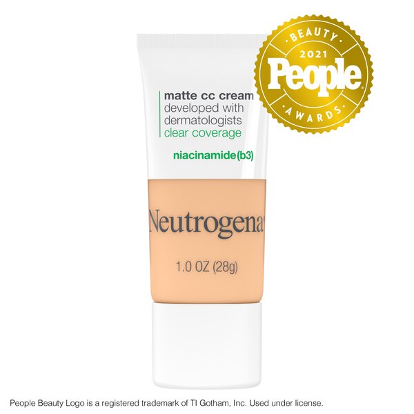 Neutrogena Clear Coverage Flawless Matte CC Cream, 1 OZ