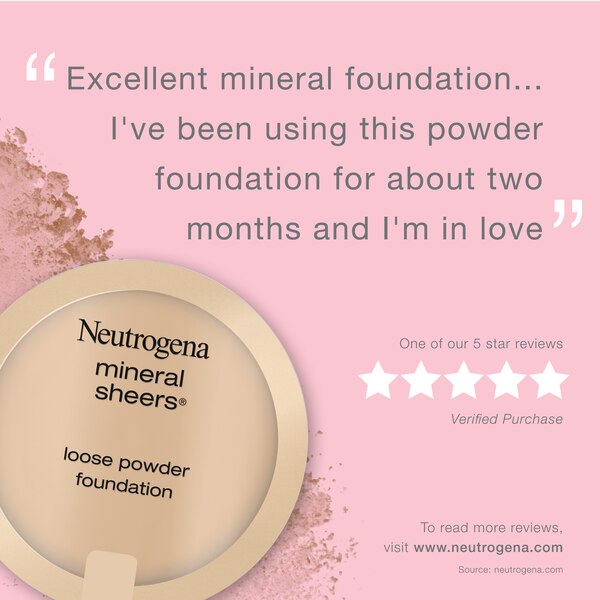 Neutrogena Mineral Sheers Loose Powder Foundation