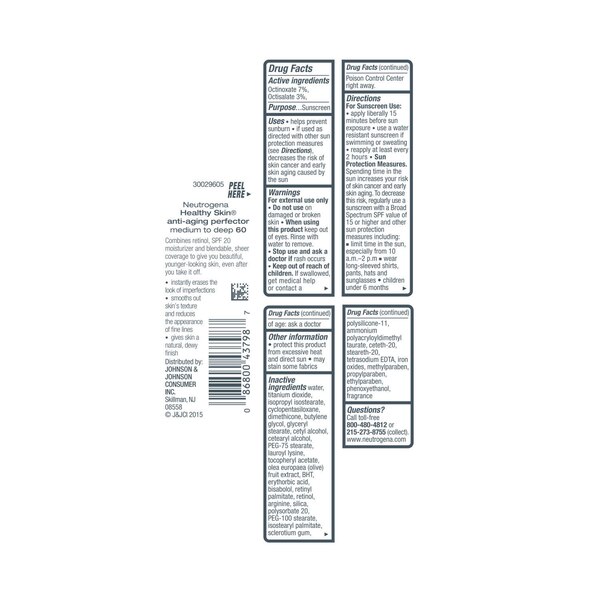 Neutrogena Healthy Skin Anti-Aging Perfector SPF 20