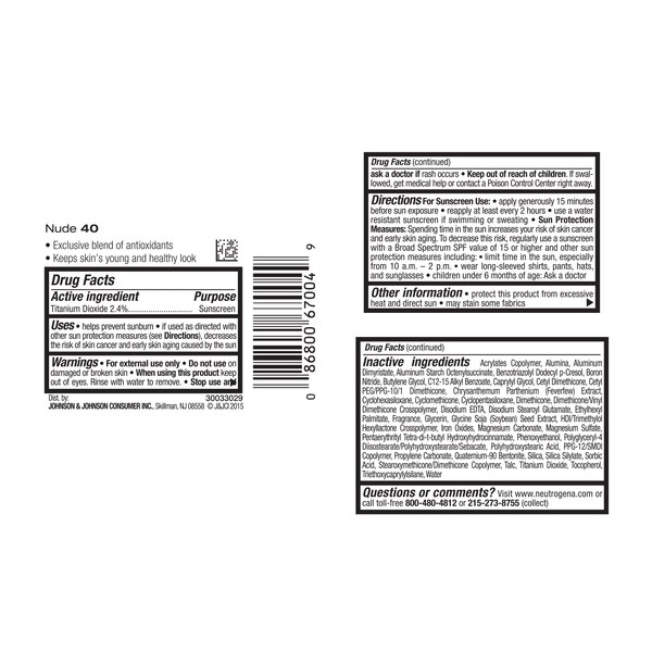 Neutrogena Healthy Skin Liquid Makeup SPF 20