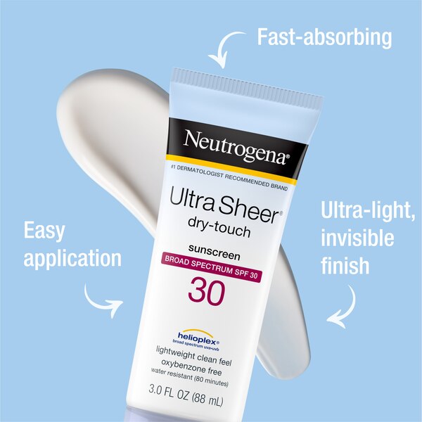Neutrogena Ultra Sheer Dry-Touch Sunscreen, 3 OZ