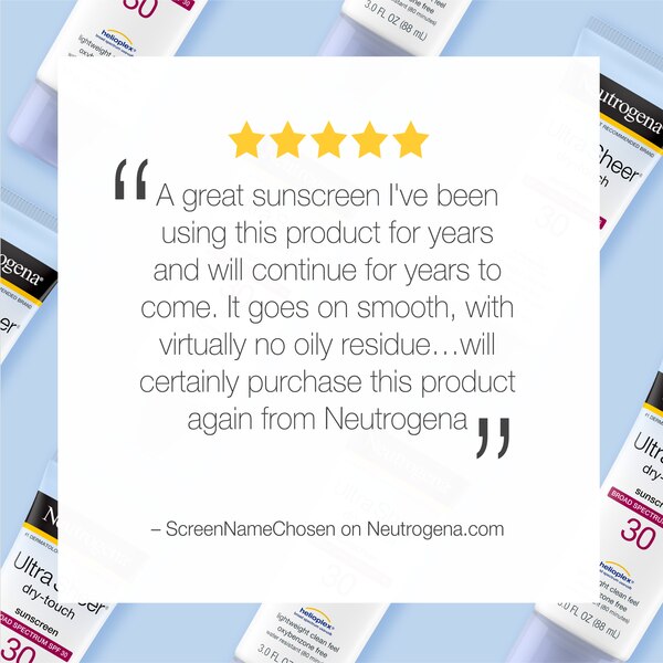 Neutrogena Ultra Sheer Dry-Touch Sunscreen, 3 OZ