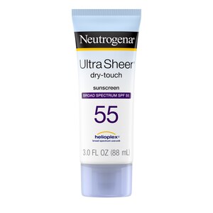 Neutrogena Ultra Sheer Dry-Touch Sunscreen, 3 OZ, SPF 30, SPF 45, SPF 55, SPF 70