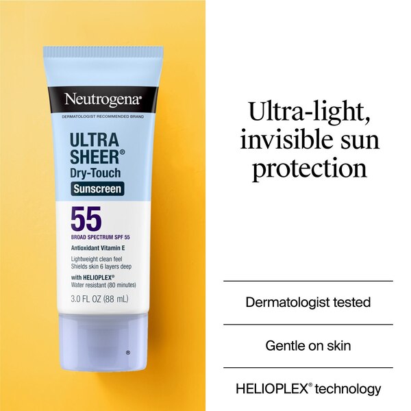 Neutrogena Ultra Sheer Dry-Touch Sunscreen, 3 OZ