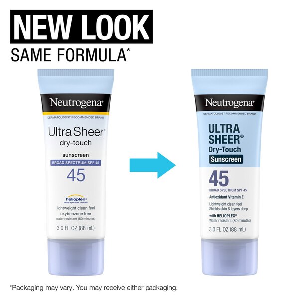 Neutrogena Ultra Sheer Dry-Touch Sunscreen, 3 OZ