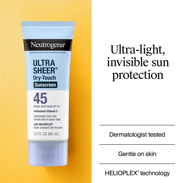 Neutrogena Ultra Sheer Dry-Touch Sunscreen, 3 OZ