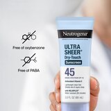 Neutrogena Ultra Sheer Dry-Touch Sunscreen, 3 OZ, thumbnail image