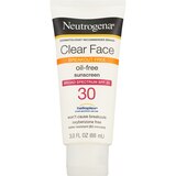 Neutrogena Clear Body Oil-Free Sunscreen Lotion with SPF 30, 5 oz, thumbnail image