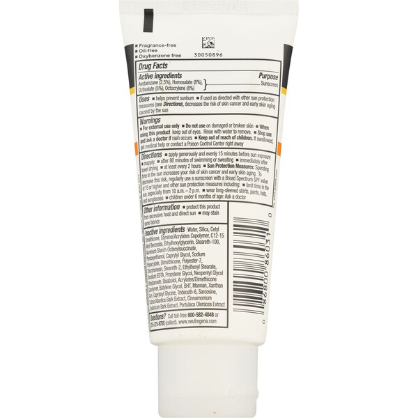 Neutrogena Clear Body Oil-Free Sunscreen Lotion with SPF 30, 5 oz