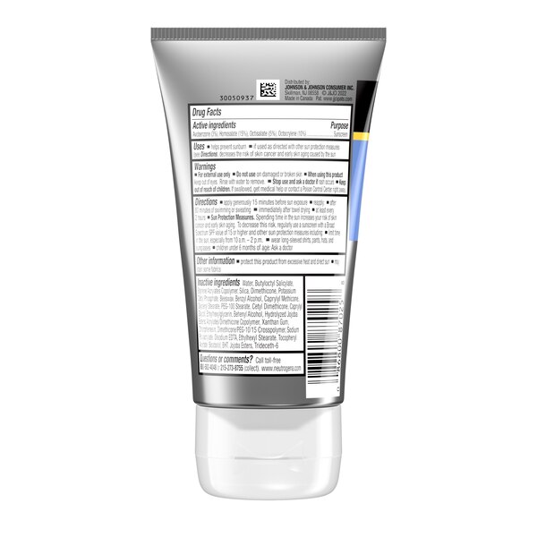 Neutrogena Sport - Loción de protección solar para el rostro, sin aceite, FPS 70+, 2.5 oz