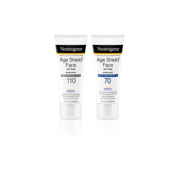 Neutrogena Age Shield Face Oil-Free Sunscreen SPF 70, 3 OZ