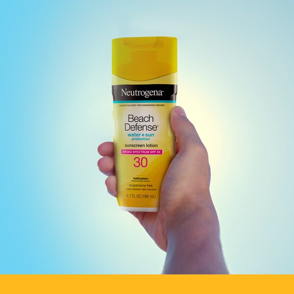 Neutrogena Beach Defense Sunscreen Lotion, 6.7 OZ