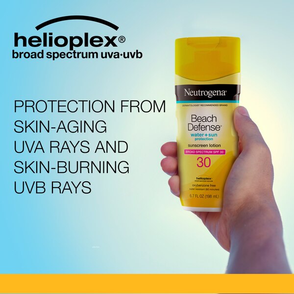 Neutrogena Beach Defense Sunscreen Lotion, 6.7 OZ