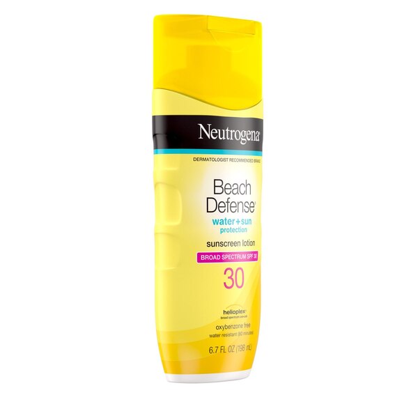 Neutrogena Beach Defense Sunscreen Lotion, 6.7 OZ