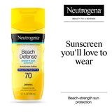 Neutrogena Beach Defense Sunscreen Lotion, 6.7 OZ, thumbnail image