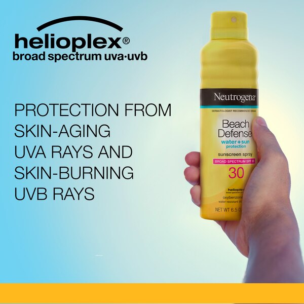 Neutrogena Beach Defense Spray Sunscreen, 6.5 OZ