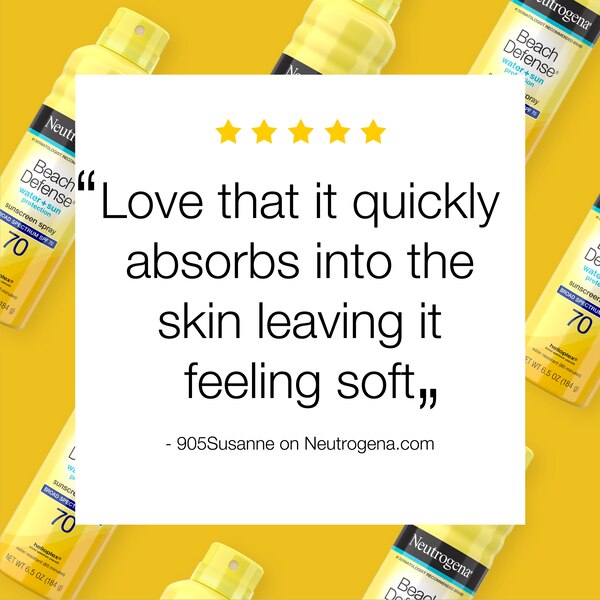 Neutrogena Beach Defense Spray Sunscreen, 6.5 OZ