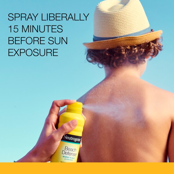 Neutrogena Beach Defense Spray Sunscreen, 6.5 OZ