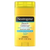 Neutrogena Beach Defense Face & Body Sunscreen Stick SPF 50+, 1.5 OZ, thumbnail image