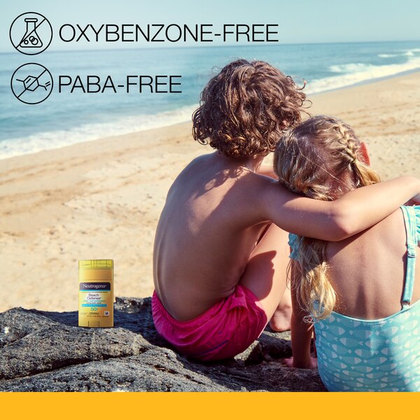 Neutrogena Beach Defense Face & Body Sunscreen Stick SPF 50+, 1.5 OZ