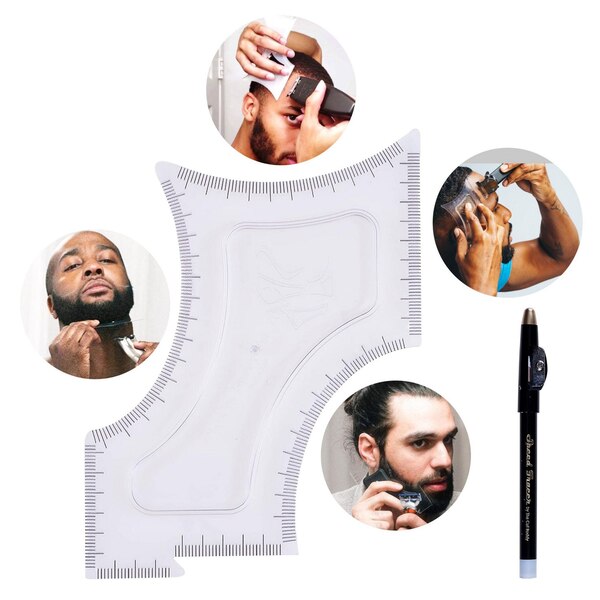 The Cut Buddy Barber Perfect Beard & Haircut Trim & Shaving Shaping Guide Tool