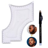 The Cut Buddy Barber Perfect Beard & Haircut Trim & Shaving Shaping Guide Tool, thumbnail image