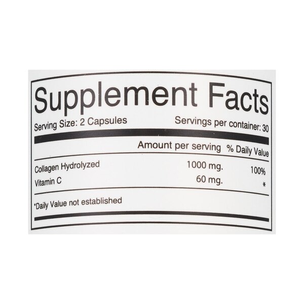 Carson Life Collagen Capsules with Vitamin C - 60 Capsules