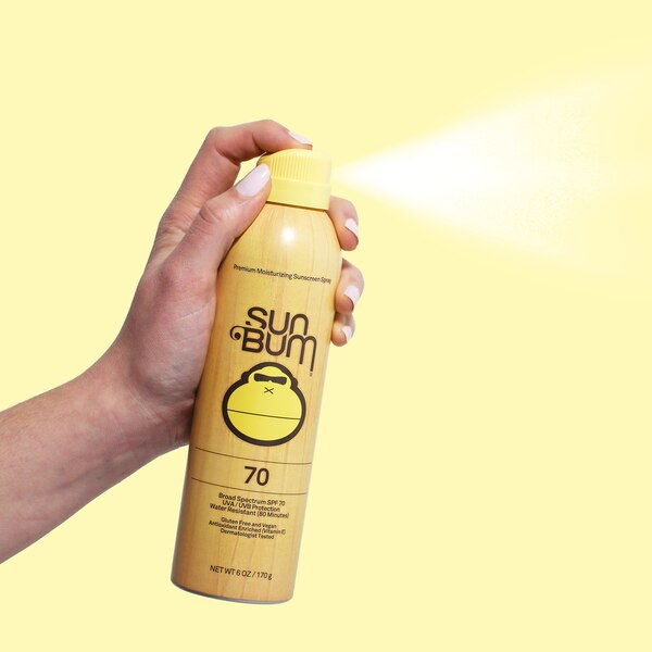 Sun Bum Original SPF 70 Sunscreen Spray, 6 OZ