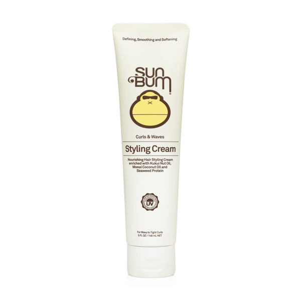 Sun Bum Curls and Waves Styling Cream, 5 OZ