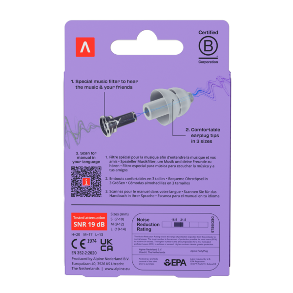 Alpine PartyPlug, Multi-Pack
